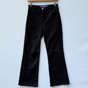 NYDJ Not Your Daughter's‎ Womens 2 Petite Black Bootcut High Rise Denim P400B